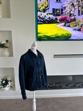 J. Crew Dark Navy Jean Jacket